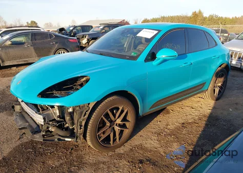 2022 Porsche Macan from USA, damaged, VIN WP1AA2A58NLB08829